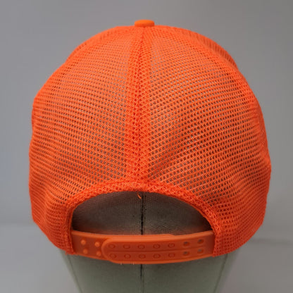 Mohr's Trucker Hat Orange One Size Idaho Transportation Department Mesh Snapback