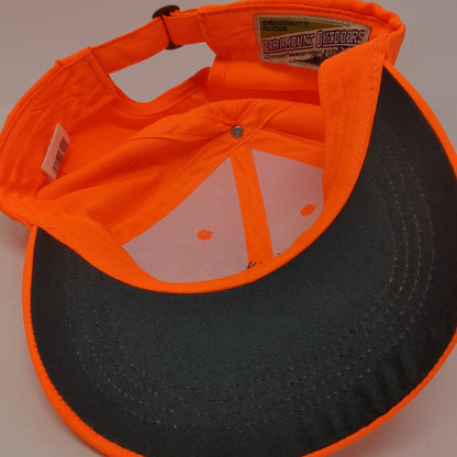 Paramount Outdoors Buckmasters Baseball Cap Orange OSFM Hunting Deer Buck Hat