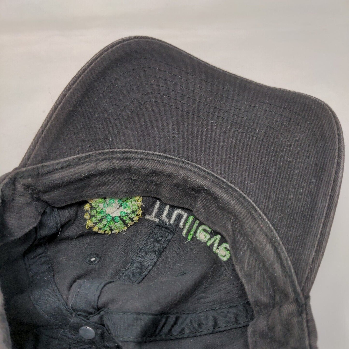 Trulieve Slideback Hat Black One Size Solid Embroidered Port & Company
