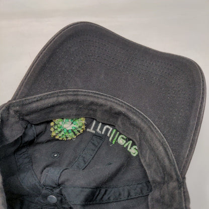 Trulieve Slideback Hat Black One Size Solid Embroidered Port & Company