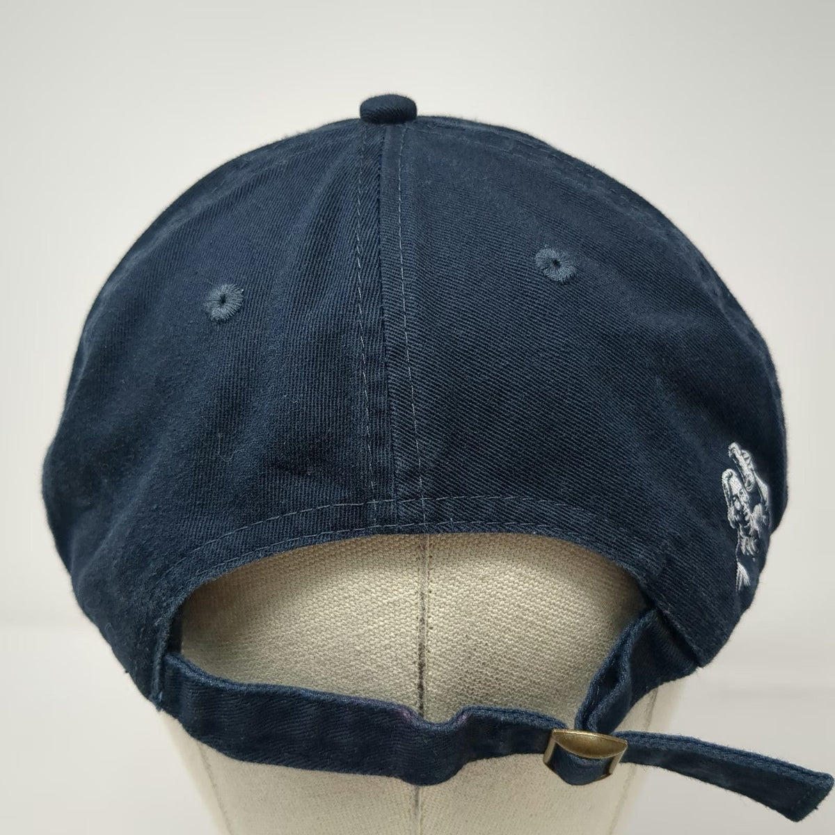 Samuel Adams Baseball Cap Blue One Size Slideback Cotton Beer Mascot Logo Hat