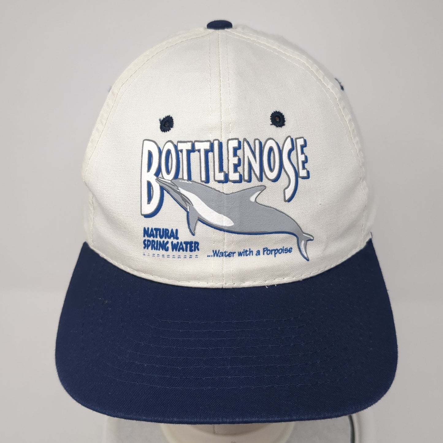 Bottlenose Dolphin Snapback Hat Multi One Size Adjustable Colorblock