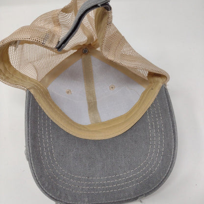 Unbranded Patch Strapback Mesh Back Trucker Hat Multi OSFM Colorblock