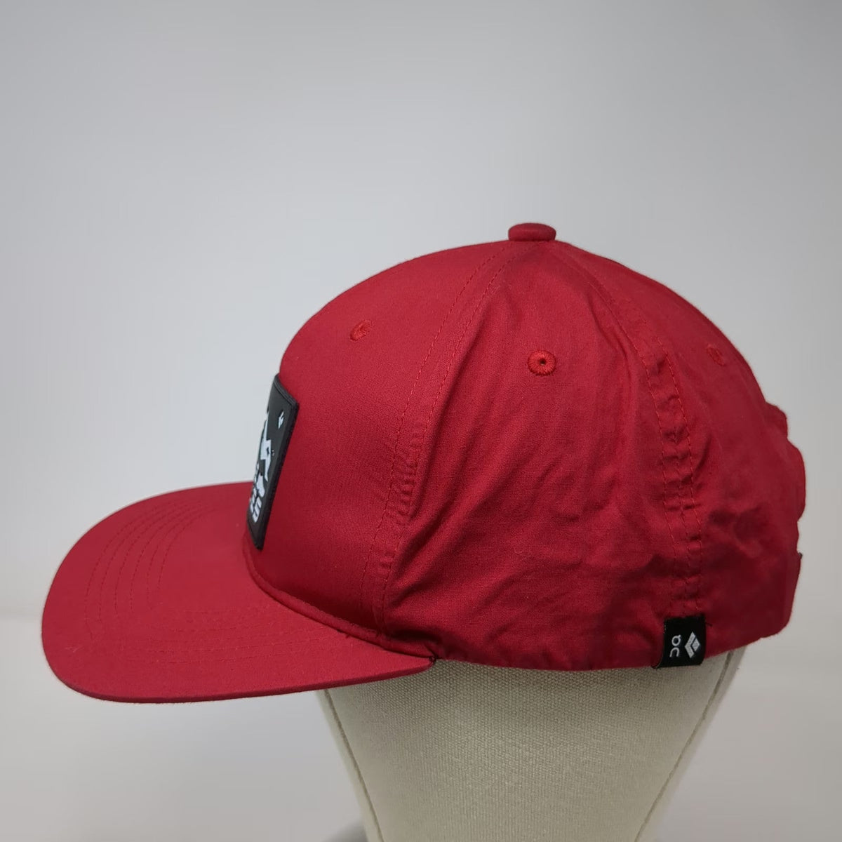Discrete Snapback Red One Size Hat Cirque Series Black Diamond On Sun Valley