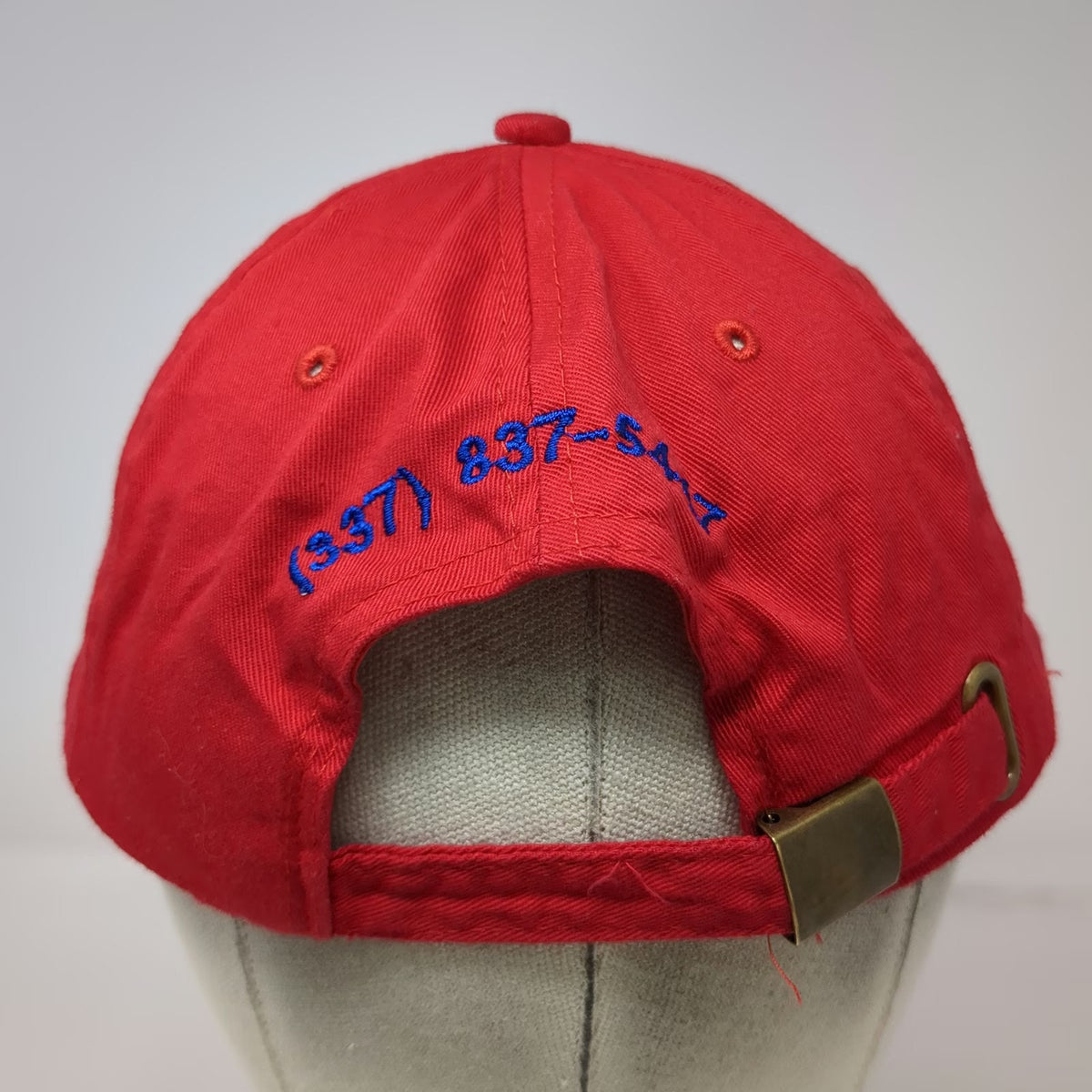 Mills J. Vautrot Ranger Directional Drilling Hat Red One Size Baseball Cap