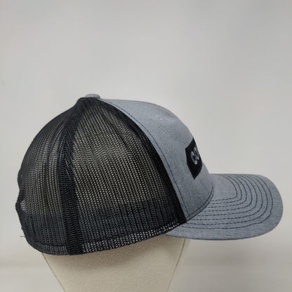 Convoy Snapback Mesh Back Trucker Hat Gray One Size Colorblock Richardson