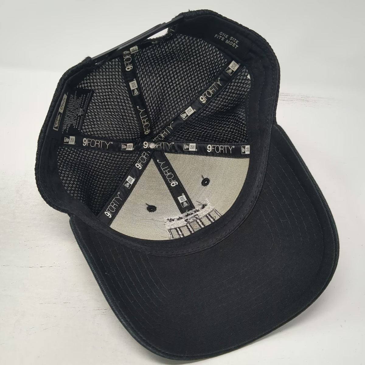 New Era MasterCraft Trucker Hat Black One Size Mesh Back Snapback Boat Logo