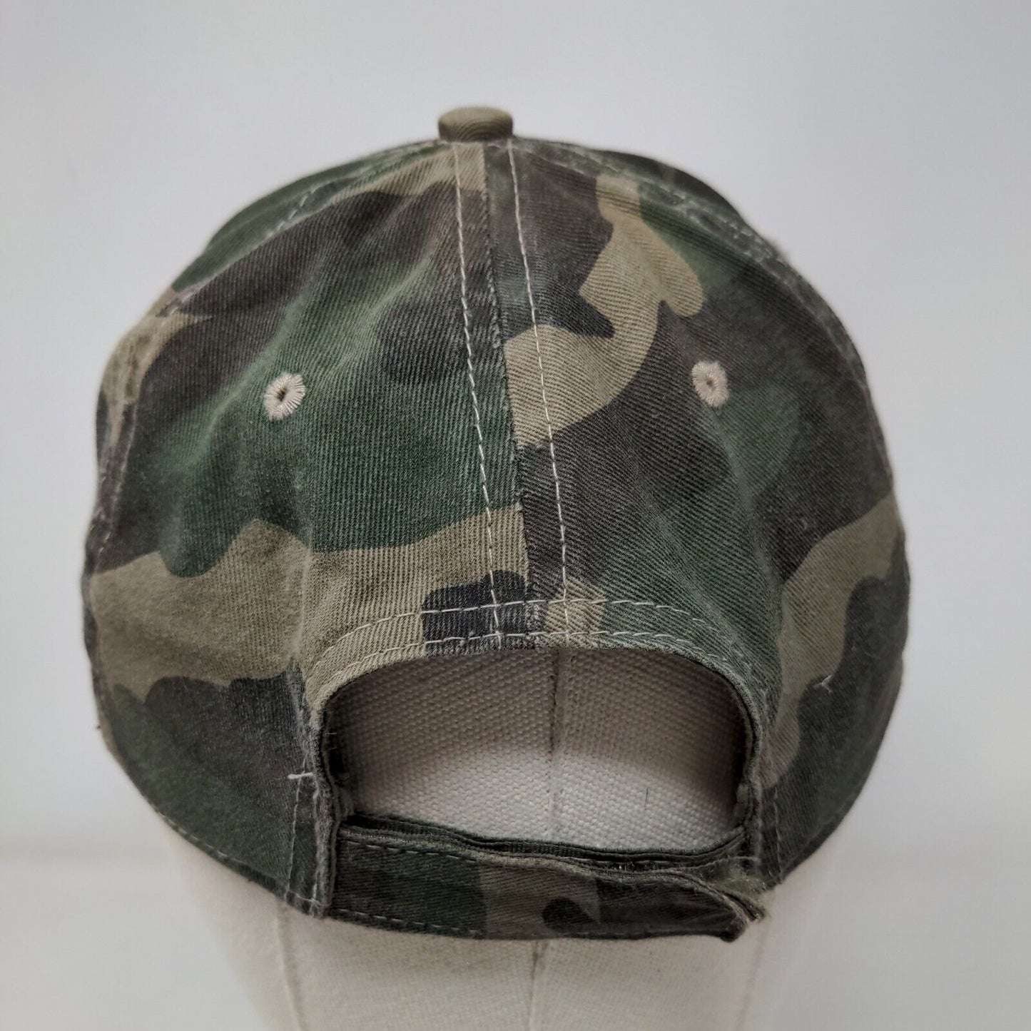 Unbranded Strapback Trucker Hat Camouflage One Size Adjustable 6 Panel Blank