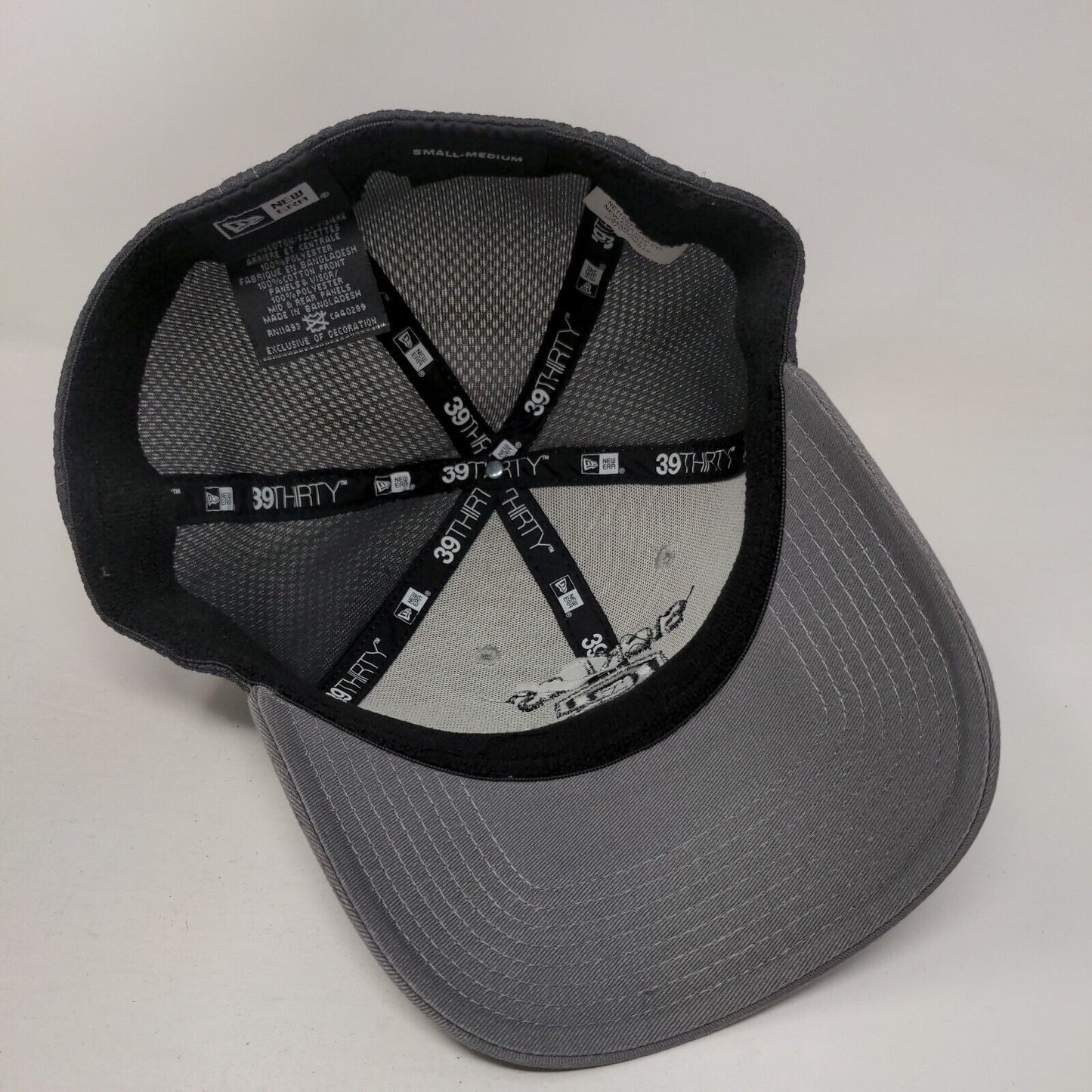Sickles Mesh Back Fitted Hat Gray Small-Medium Embroidered Colorblock