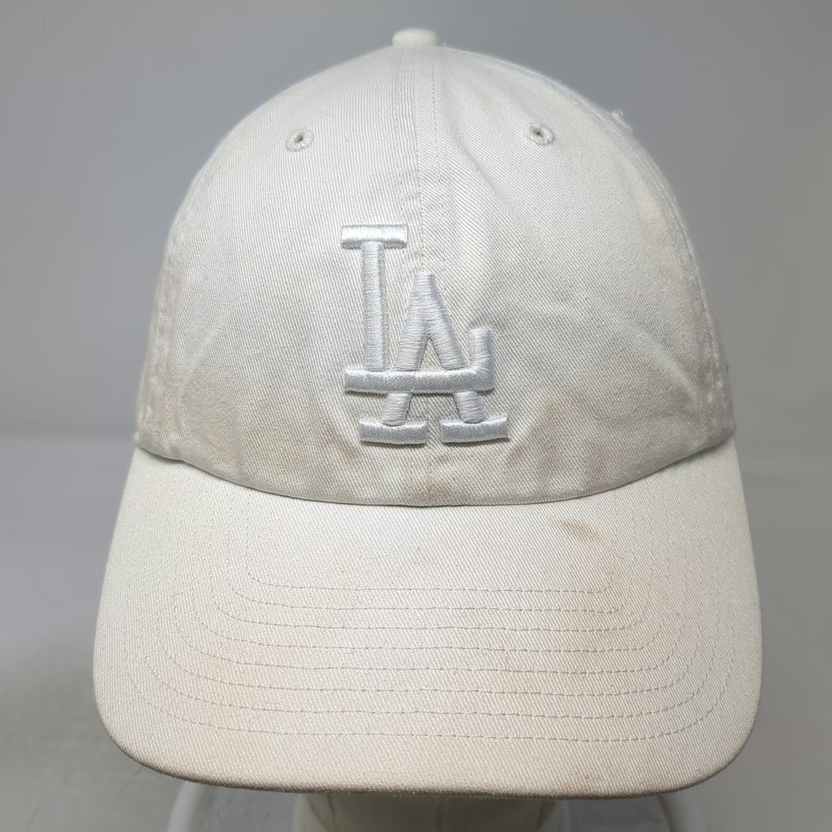 Los Angeles Dodgers MLB '47 Baseball Cap White One Size Embroidered Logo Hat