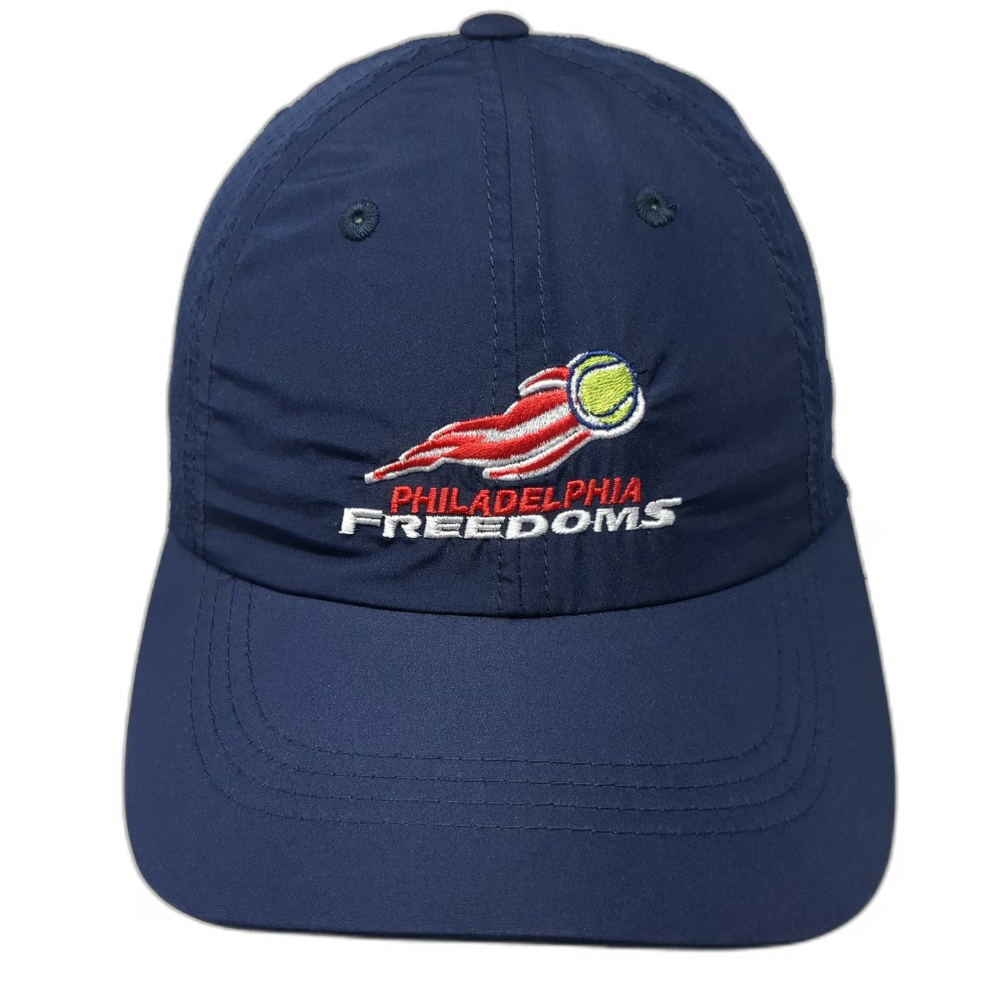 Port Authority Baseball Cap Blue One Size Philadelphia Freedoms Tennis Mesh