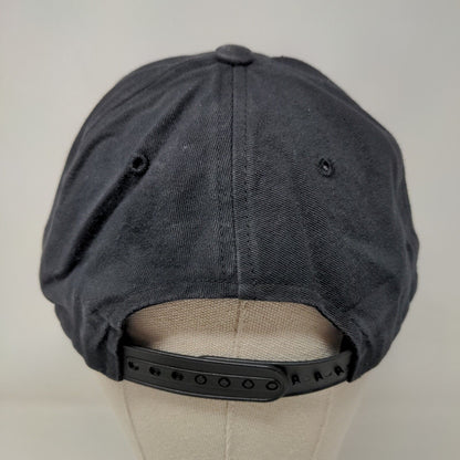 Raw Natural Rolling Papers Snapback Hat Black One Size Embroidered