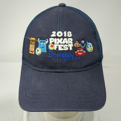 Disney Parks Baseball Cap Blue One Size Pixar Fest 2018 Resort Hat Woody Nemo