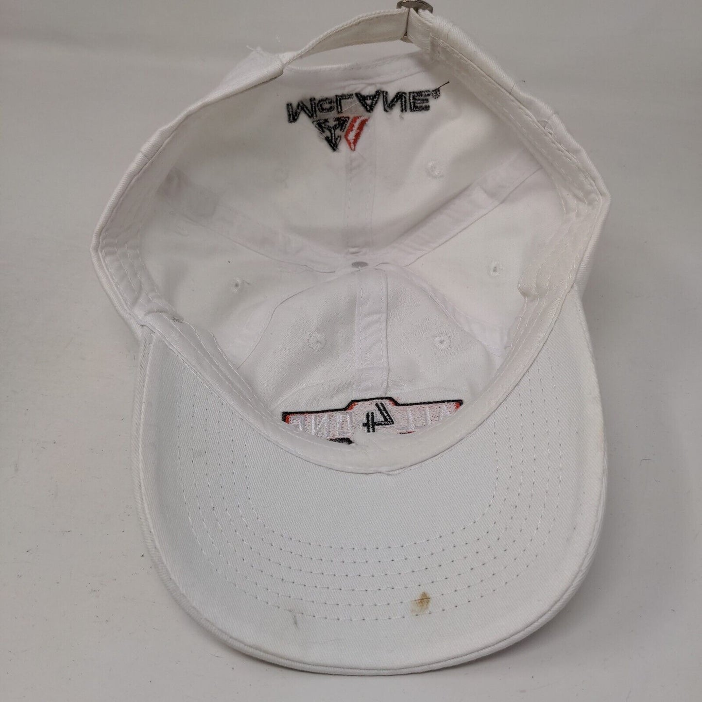 All 4 One McLane Slideback Hat White One Size Embroidered Adjustable
