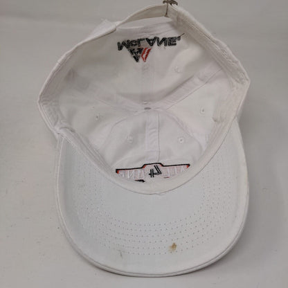 All 4 One McLane Slideback Hat White One Size Embroidered Adjustable