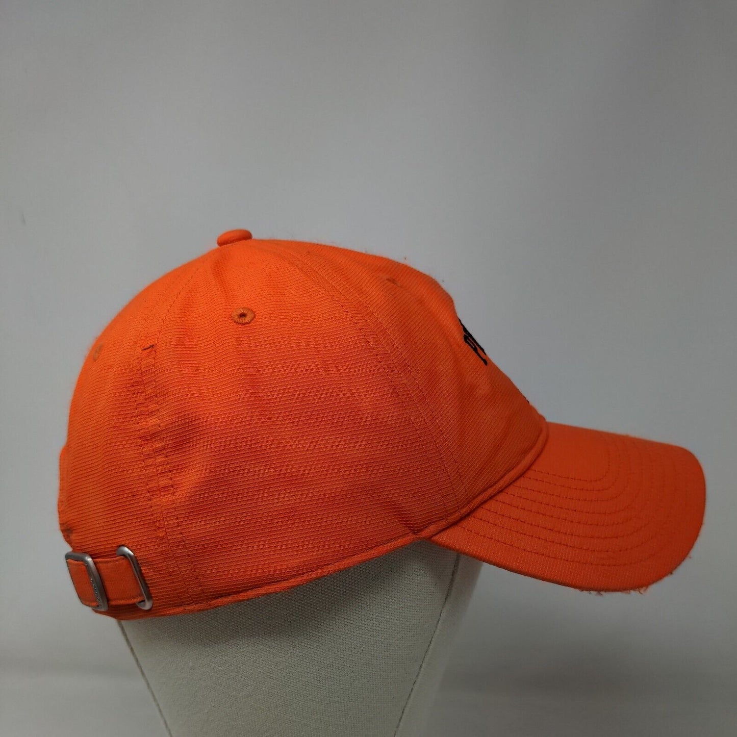 Adidas NHL Men's Slideback Hat Orange Philadelphia Flyers Logo Embroidered