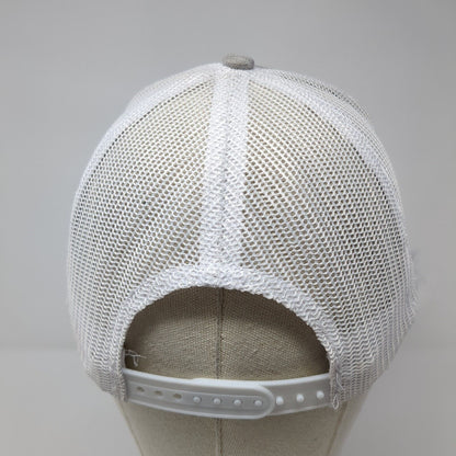 Veritiv Logo Snapback Mesh Back Trucker Hat Gray One Size Cap America