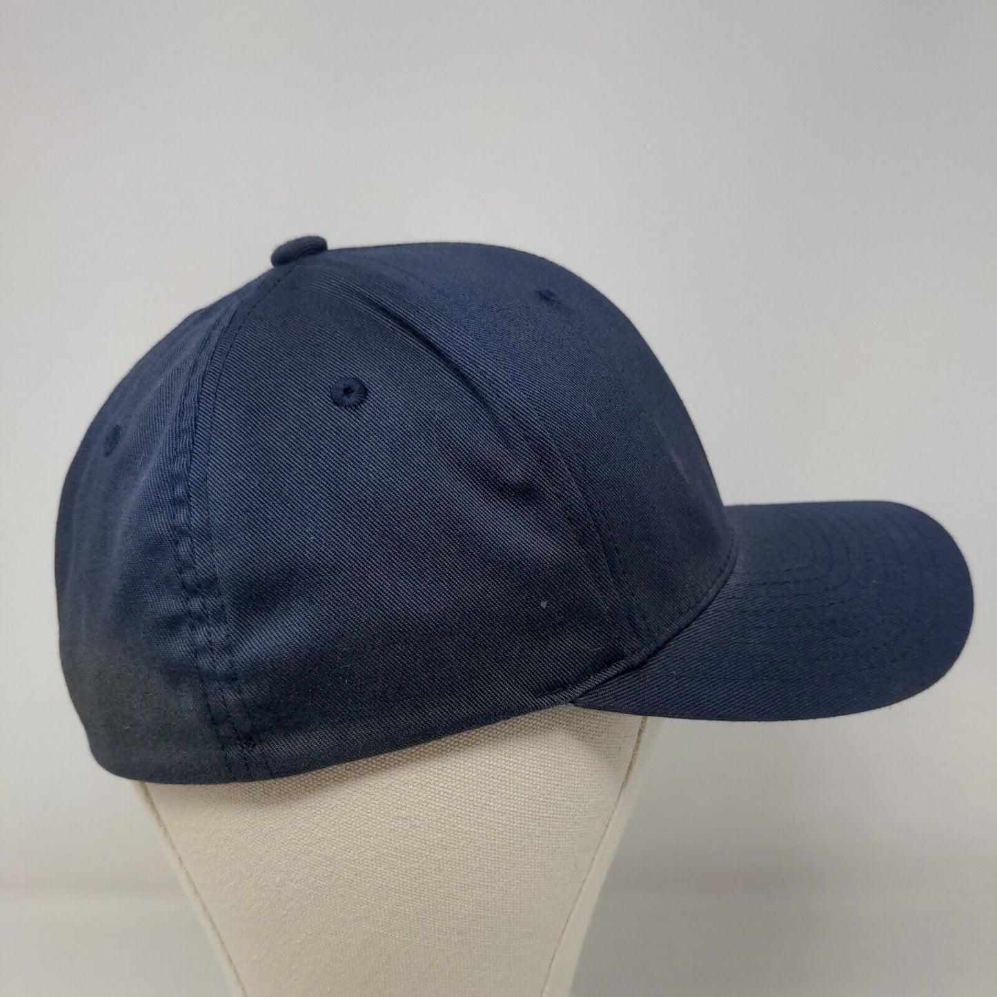 Flexfit Men's Fitted Hat Blue Size L/XL Embroidered Asphalt Army Logo