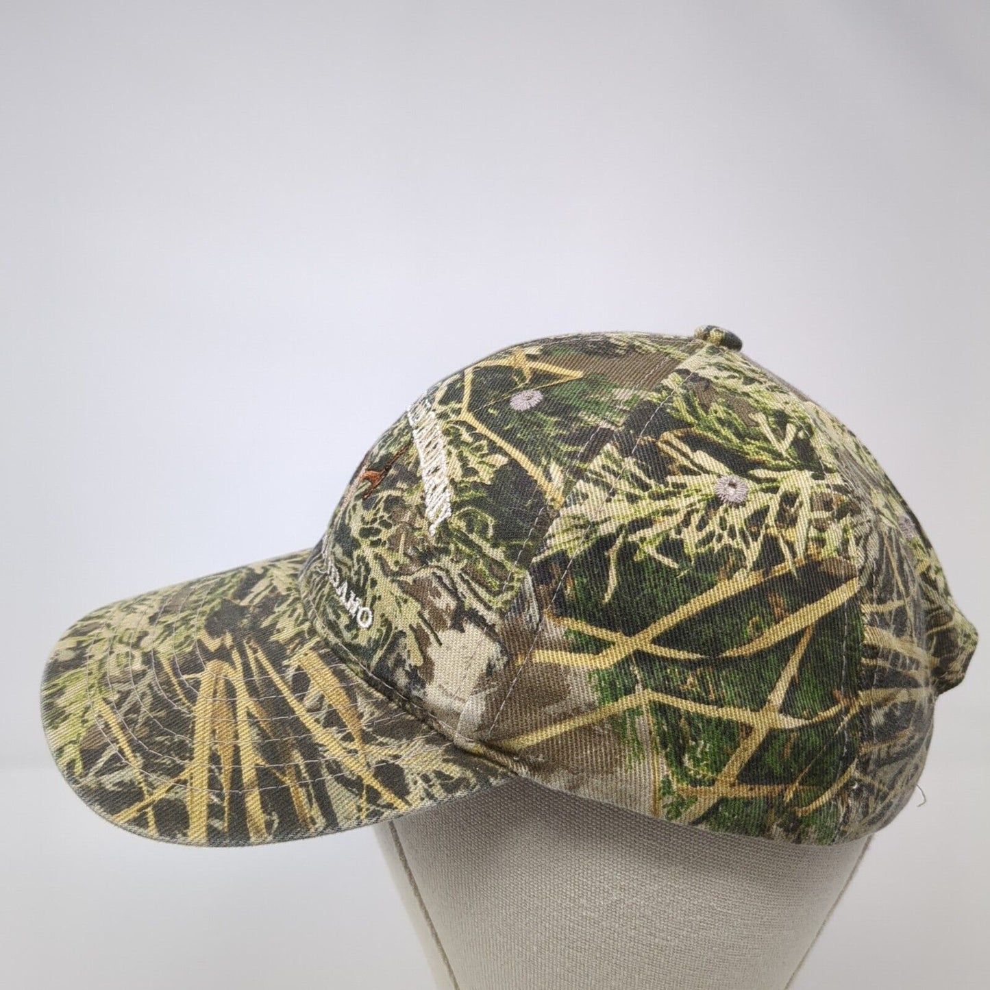 Juniper Mountain Taxidermy Slideback Hat Camo One Size Hunting Kati
