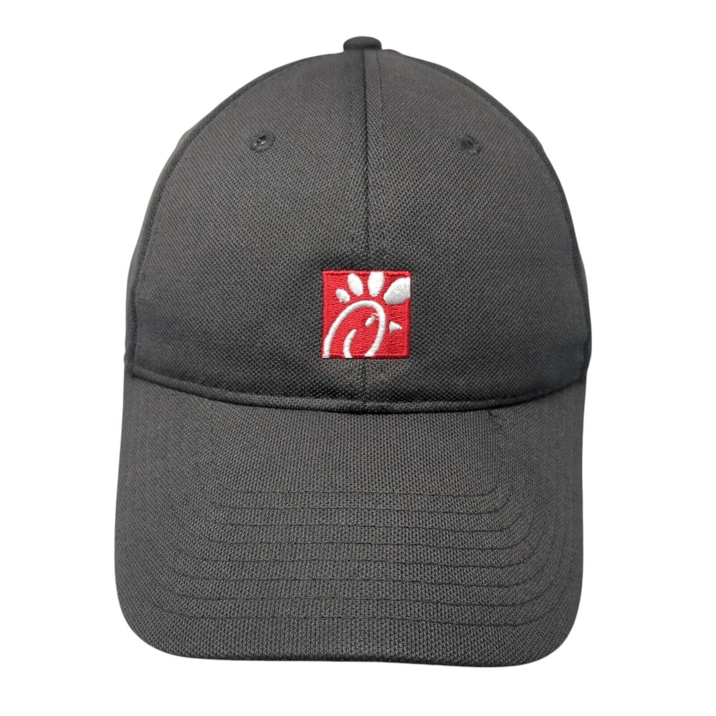 Chick-fil-A Baseball Cap Gray One Size Adjustable Embroidered Team Style Oobe