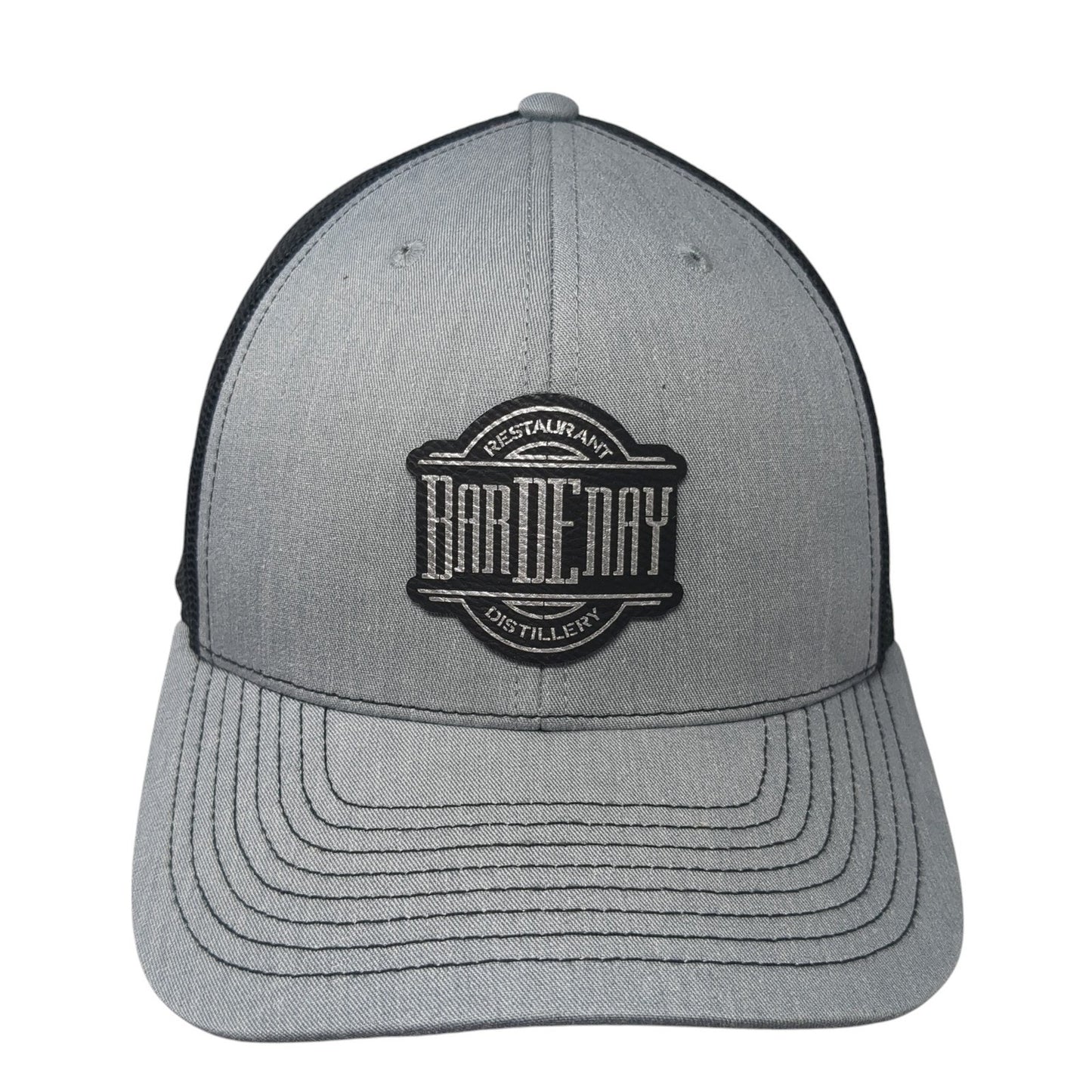 Bardenay Restaurant Distillery Trucker Hat Gray One Size Adjustable Richardson