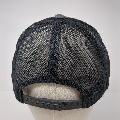 Trtikos Snapback Trucker Hat Gray OS Adjustable Embroidered Classics Yupoong