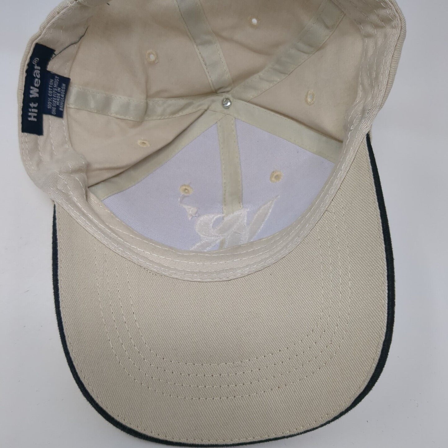 R|W Investment Management Strapback Hat Tan OS Adjustable Embroidered Hit Wear