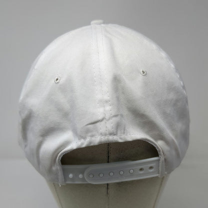 KC 5 Panel White One Size Stevedoring Systems Inc Embroidered Rope Snapback Hat