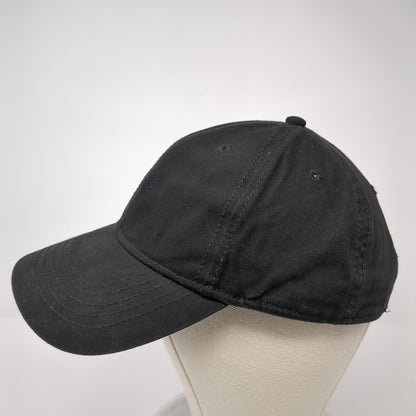 Unbranded Slideback Hat Black One Size Adjustable Blank Vent Holes