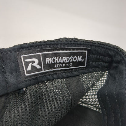 Crown Electric Inc Snapback Trucker Hat Black One Size Solid Mesh Back