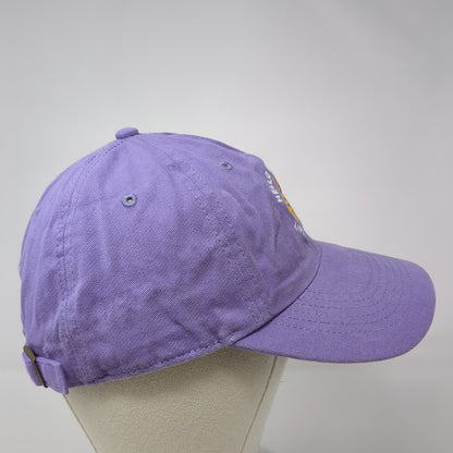 Hello Sunshine Life Is Good Slideback Hat Purple One Size Adjustable