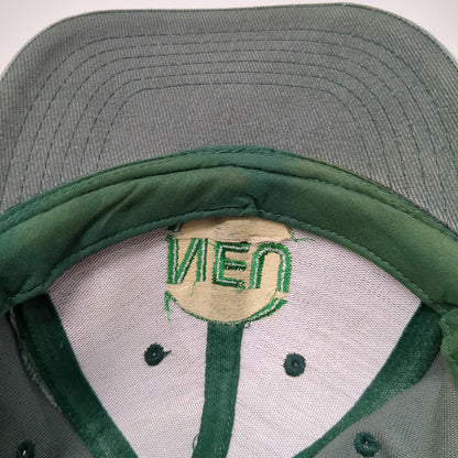 Atlantis Baseball Cap Green One Size Strapback NEU Embroidered Logo Hat Cotton