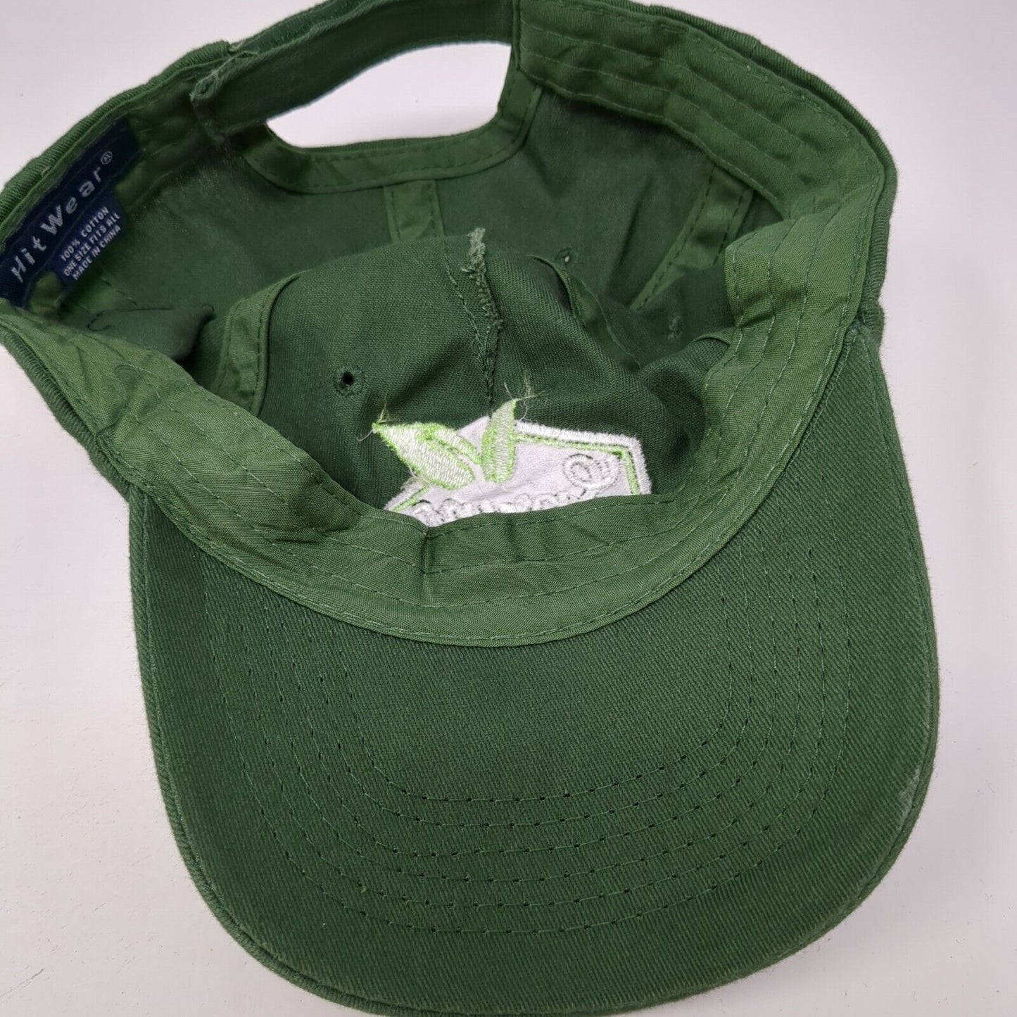 Spring is Here Strapback Hat Green One Size Adjustable Solid Hit Wear
