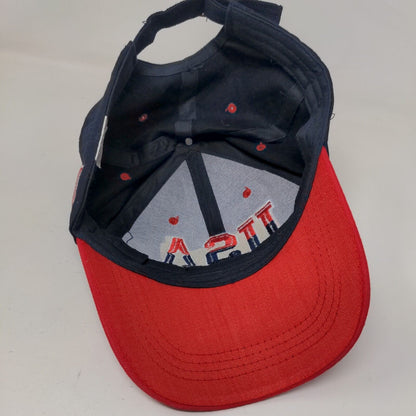 USA Slideback Hat Multicolor One Size Adjustable Embroidered Patriotic 6 Panel