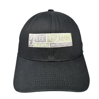 Lee Gilman Builders Inc Fitted Hat Black S-M Embroidered Flexfit Yupoong