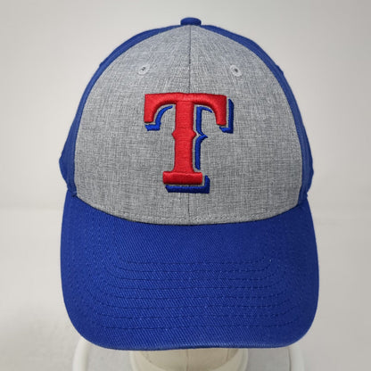 Fan Favorite Baseball Cap Blue Gray One Size Texas Rangers MLB Strapback Hat