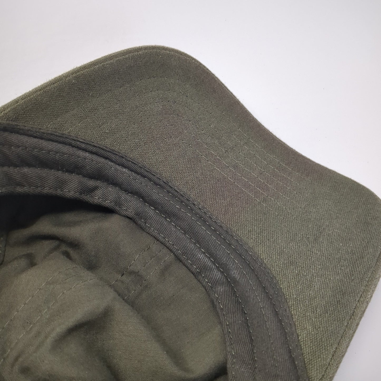 Unbranded Slideback Hat Green One Size Solid Adjustable Blank Outdoor