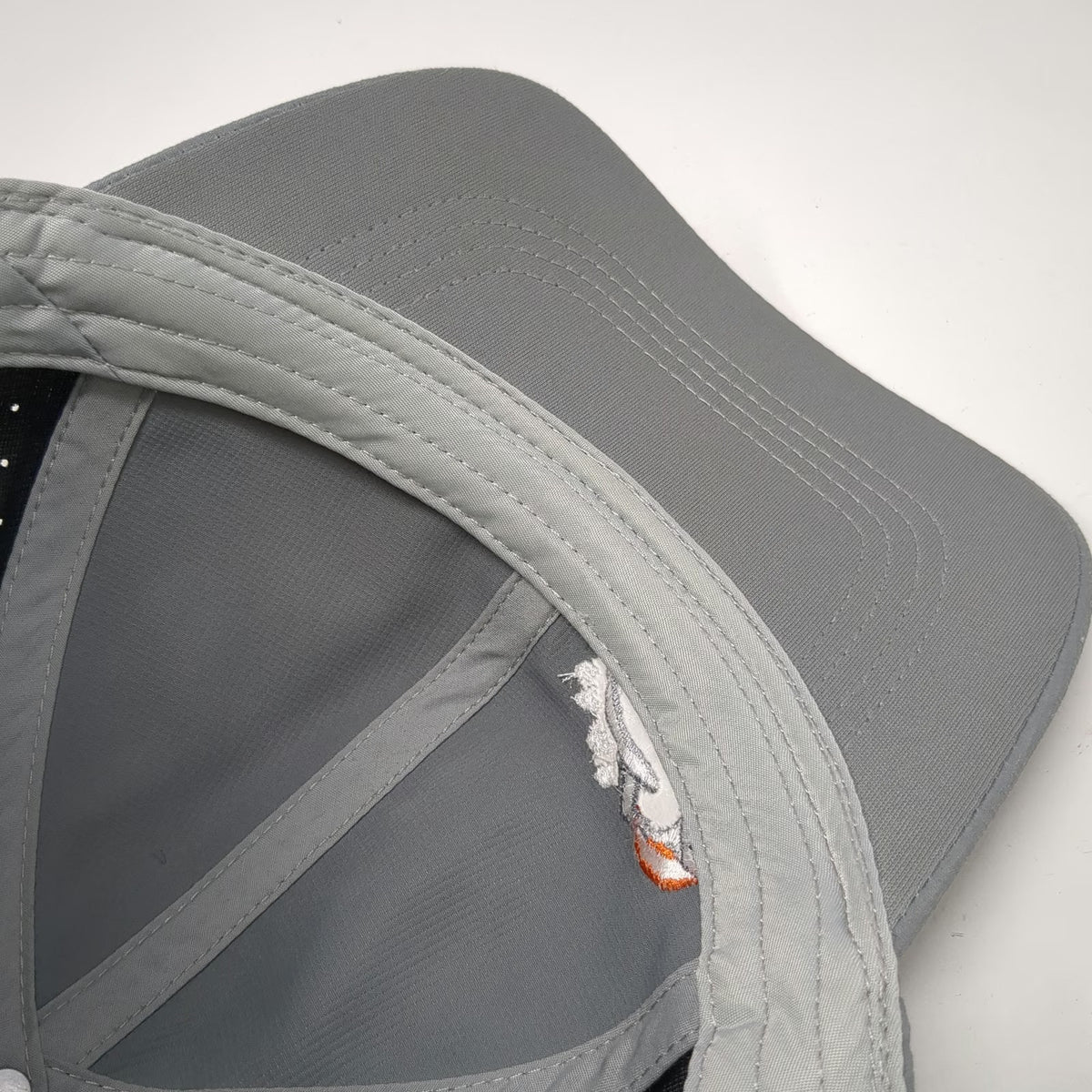 Pacific Headwear Baseball Cap Gray One Size Perforated Breathable Mountain Hat