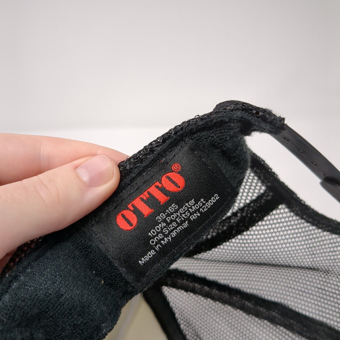 Te Amo, Bebe Snapback Rope Trucker Hat Black OSFM Mesh Back Otto