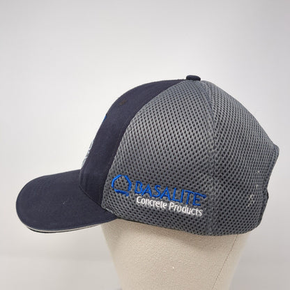 Silver Creek Strapback Mesh Back Hat Blue One Size Embroidered 6 Panel