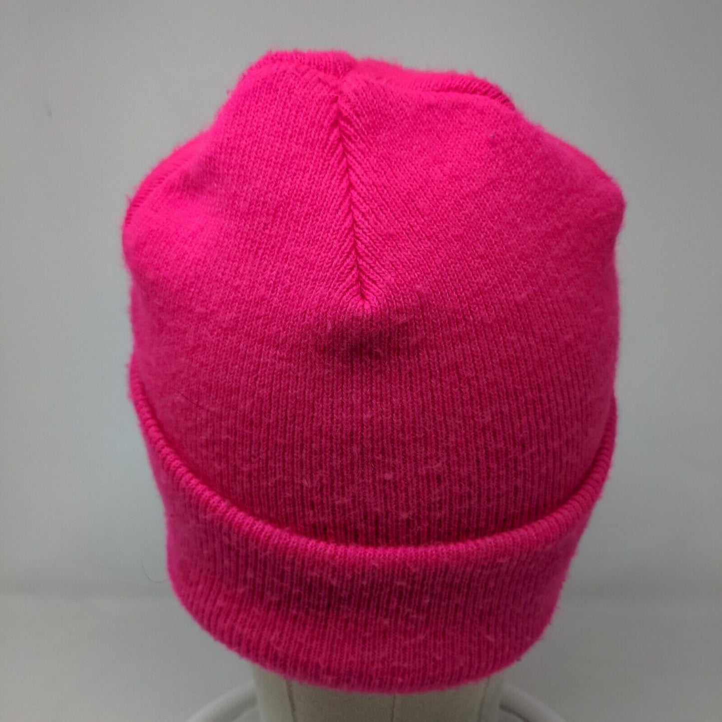 Port & Company Women's Knit Beanie Hat Pink Breast Cancer Awareness Tate & Lyle