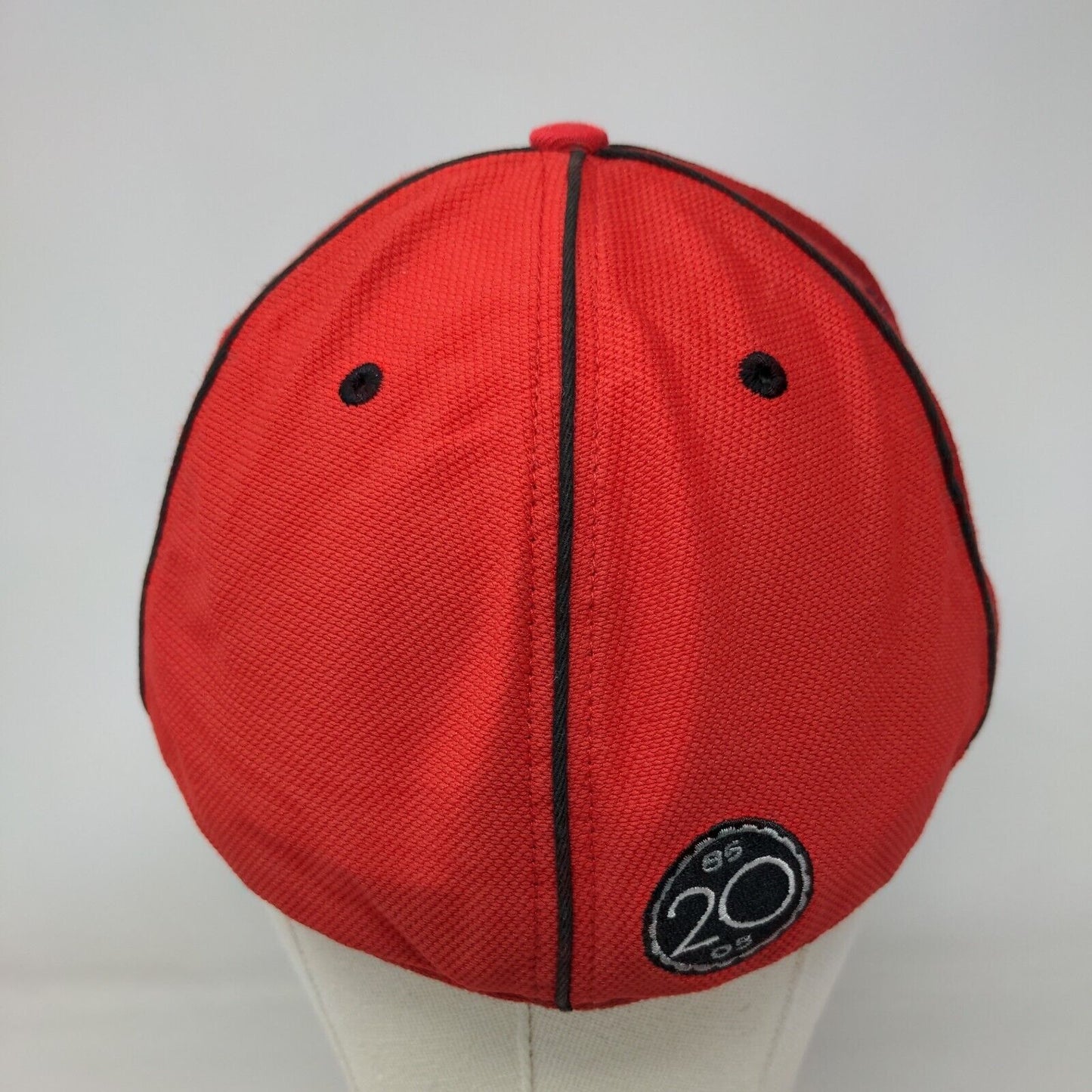 Jordan Jumpman Fitted Hat Red 7 3/8 Embroidered Colorblock 6 Panel