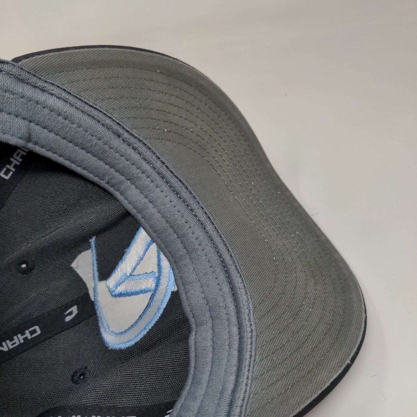 Champro Fitted Hat Black Size S/M Embroidered A Logo #12 HC1