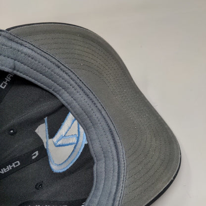 Champro Fitted Hat Black Size S/M Embroidered A Logo #12 HC1