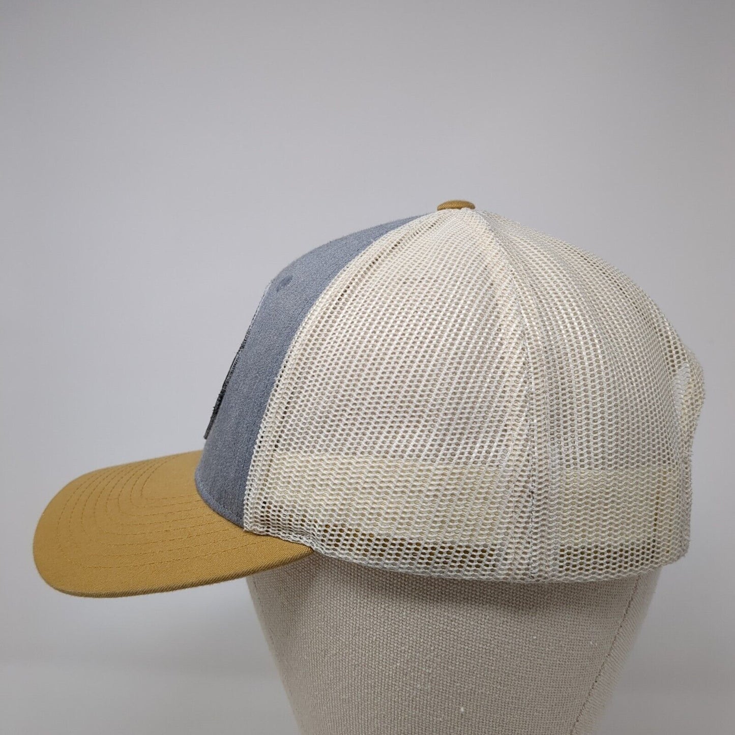 Life Is Better In The Mountains Snapback Trucker Hat Multi M/L Mesh Back