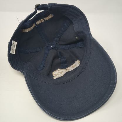 HS Hidden Springs Slideback Hat Blue One Size Adjustable Embroidered