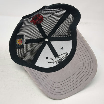 American Witch Trucker Hat Gray One Size Cancun Signature Graphic Snapback
