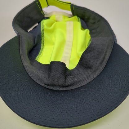 Brooks Baseball Cap Green OSFM Adjustable Mesh Running Performance Sports Hat