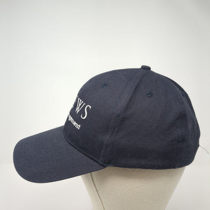 TOEWS Asset Management Strapback Baseball Cap Black OS Adjustable Embroidered