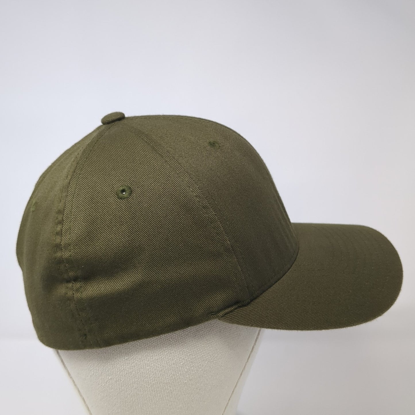 Parkshore Baseball Cap Brown Medium Lightweight Embroidered Flexfit Yupoong